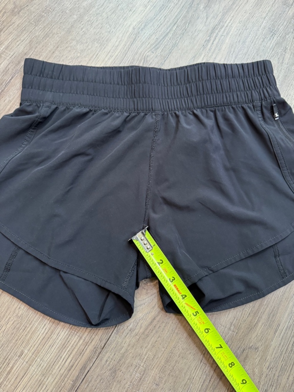 Barbell High Waist Athletic Shorts - Size Medium - Picture 4 of 10